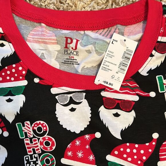 NWT - The Children's Place - GLOW IN THE DARK Christmas PJ Set - Size L - Picture 2 of 3